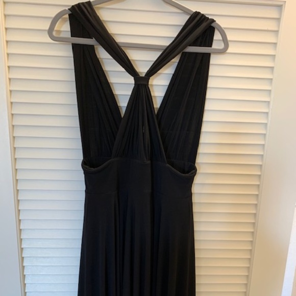 Semi Formal Black Dress - Picture 2 of 3